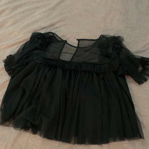 Black summer blouse! - Picture 2 of 3